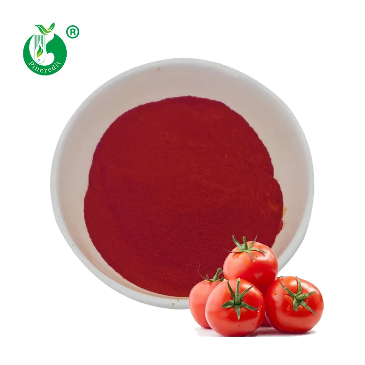 Extracto de fruta de tomate, polvo de licoteno de grado alimenticio, 100% Natural, precio a granel