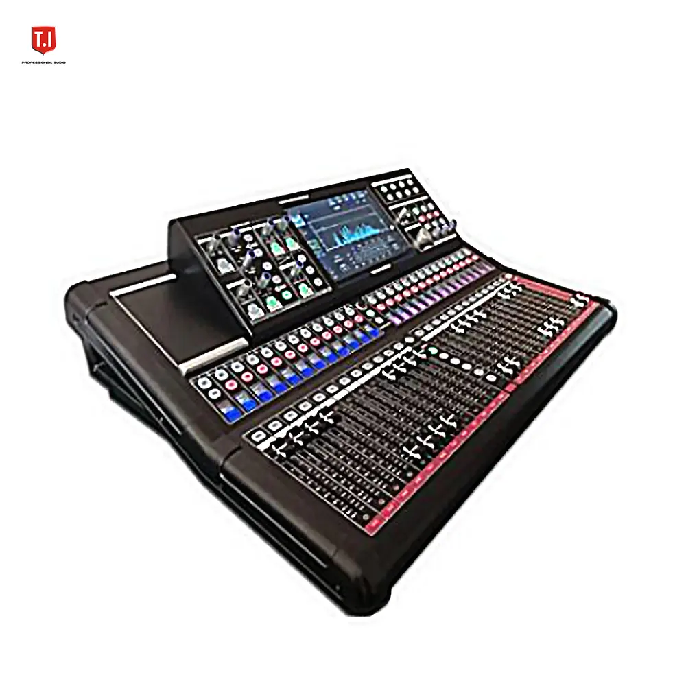 Equipo de audio profesional, mezclador digital de 24 canales, T-24 plus, para dj, espectáculos de música