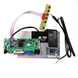 Hd-Mi Dvi Vga Audio Lvds Converter Board Monitor táctil capacitivo 7 "1024X600 Pantalla táctil 7 Panel Lcd Pantalla táctil - Product Image 1