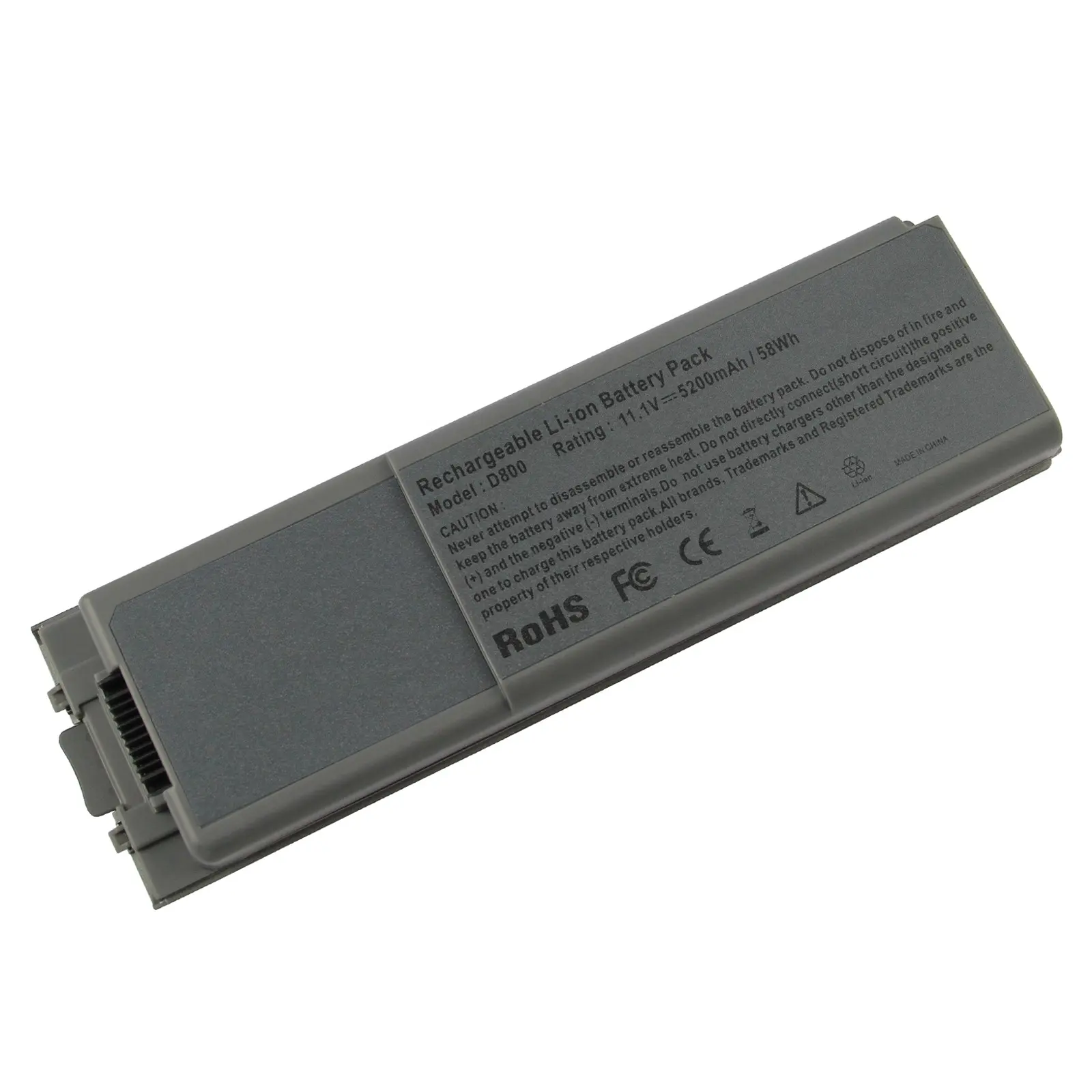 High power laptop battery for dell d800 replace d8500 8N544 01X284 BAT1297 5P140 5P144