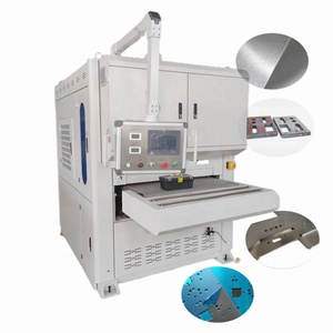 レーザーカットシートメタル用40 "自動ベルトサンダーフラットメタルサンディングバリ取り機1000mm - Product Image 1