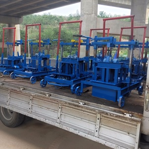Máquina para hacer bloques de hormigón movibles a la venta Máquina para hacer bloques diésel móvil manual pequeña en Zambia - Product Image 6
