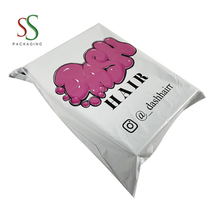小最小起订量优质彩色印花定制印花波利邮包 - Product Image 4