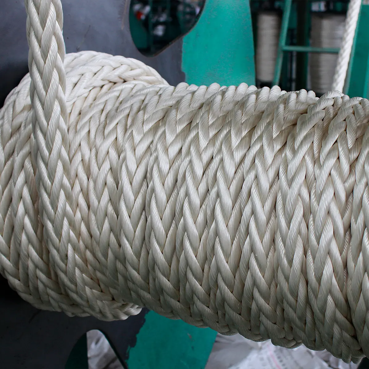 Outros fabricantes de fornecedores marinhos corda UHMWPE de 12 fios para amarração e embarcações cordas para barcos marinhos