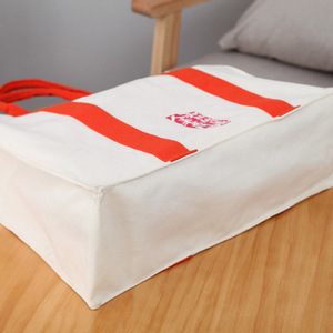 Oem & ODM tùy chỉnh in Canvas Tote túi lớn tái sử dụng vải tùy chỉnh mua sắm túi thấp moq tùy chỉnh túi vải - Product Image 4