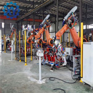 机器人电阻点焊机零件控制器和<span class=keywords><strong>MFDC</strong></span>焊枪的伺服点焊枪自动C/x型