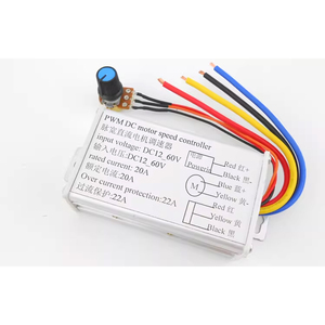 DC Motor <strong>Speed</strong> Regulator High-power PWM <strong>Pulse</strong> <strong>Width</strong> Driver <strong>Controller</strong> 12V24V36V Aluminum Alloy Shell - Product Image 1
