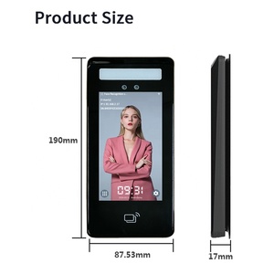 Tarjeta de reconocimiento facial inteligente AI 3D, máquina de tiempo de asistencia, servidor inalámbrico en la nube WiFi, sistema de Control de acceso de puerta frontal con aplicación - Product Image 6