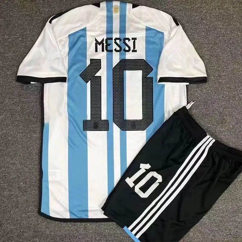 Messi Ronaldo Mbappe Neymar camisetas de fútbol negro amarillo camiseta de fútbol México Club equipo uniforme entrenamiento camiseta de fútbol