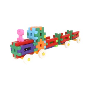 Venta caliente bloques de construcción Color sólido bloques de construcción educativos conjunto de partículas grandes juguetes para niños - Product Image 5