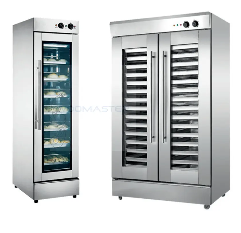 Silver Commercial Bakery Equipment Steel Stainless Steel Electric Proofer Fermentation Machine for sale