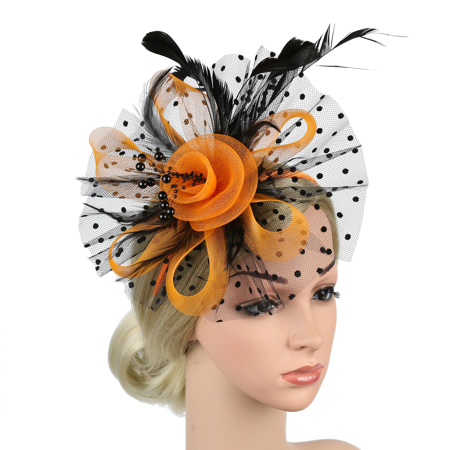 HA5423-Naranja Negro