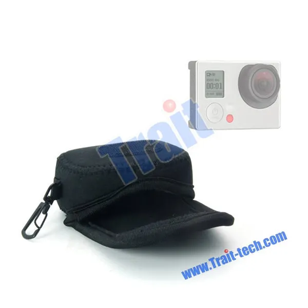 2014 Hot Jual Portable Tersembunyi Tas Kamera untuk GoPro Kamera Case Tas Tahan Air Tas Neoprene