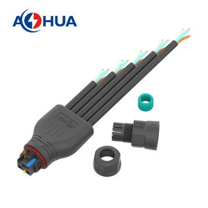 1 a 5 AC DC Splitter M20 connettore rapido di montaggio 1 ingresso di potenza 5 moduli di illuminazione a LED di uscita impermeabile cavo cablaggio - Product Image 3