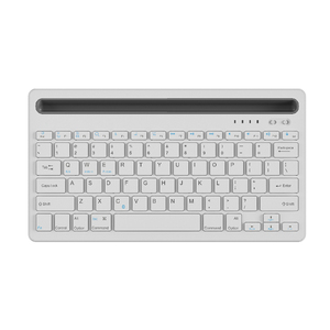 IOSAndroid Winシステムと互換性のある電話Ipadタブレット用のポータブル充電式ミニワイヤレスキーパッドBluetoothキーボード - Product Image 5