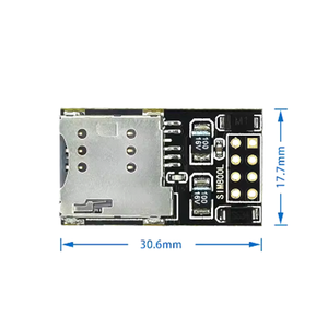 SIM800L GPRS <strong>GSM</strong> <strong>Module</strong> with ESP8266 ESP32 TTL Serial Port Four-Frequency Core Board Compatible with Micro SIM Card - Product Image 3