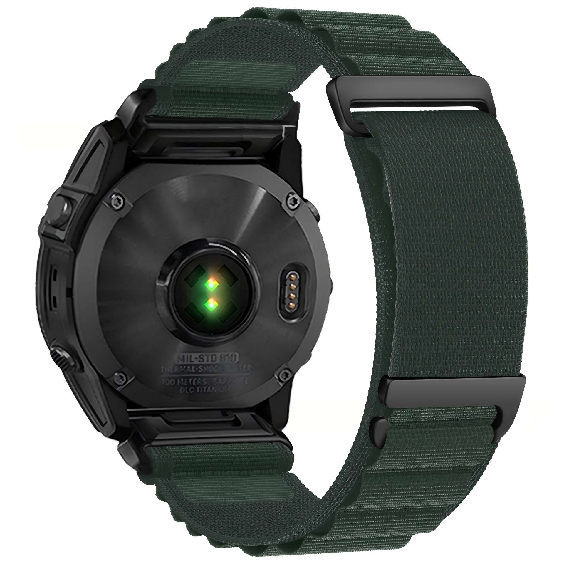 colorful Dark Green (Black Buckle)