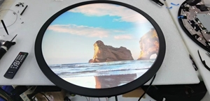 Tabela circular do equipamento do computador e do monitor do toque do <span class=keywords><strong>software</strong></span> 23.6 polegadas da tela do toque
