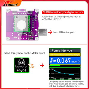 ATORCH ACD15P/C13P CH2Oホルムアルデヒドデジタルセンサー - Product Image 2