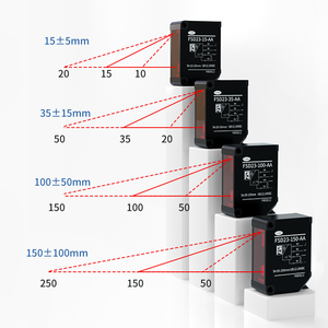 Sensor de Desplazamiento láser de pantalla Digital LED de alta precisión, rango de medición de 0,01mm y 150mm para posición lineal de ángulo - Product Image 3