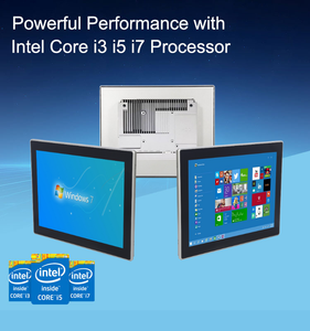 12.1英寸工业触摸屏电脑，配有I5 I7处理器Windos OS 8G RAM128G固态硬盘赢得配件工业面板电脑 - Product Image 2