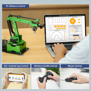 HiWonder JetMax ROSオープンソースPythonプログラミング電気ロボット玩具AIビジョンロボットアームワイヤレスコントローラ付き - Product Image 5