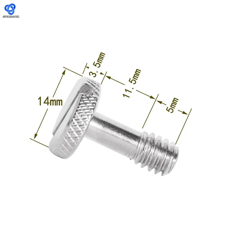 Set di viti per legno con filo M4 invisibile personalizzabile numero di modello Kit di viti a rullo in zinco con vite a pollice pieghevole per progetti pieghevoli