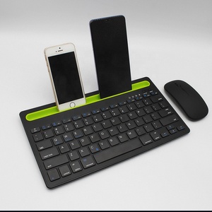 <strong>Mini</strong> Wireless <strong>Keyboard</strong> <strong>Bluetooth</strong> <strong>Keyboard</strong> and Mouse Combos BT <strong>Keyboard</strong> Mouse Rechargeable for ipad Phone Tablet Laptop - Product Image 2