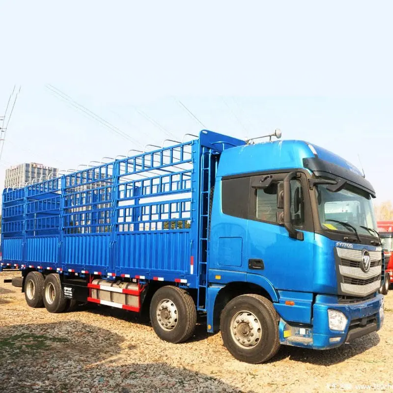 La Chine a utilisé une clôture semi-remorque de camion de cargaison de bétail de 80 tonnes