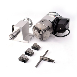 100mm 3 Jaw Chuck <strong>Rotary</strong> Axis Cnc <strong>Rotary</strong> <strong>4axis</strong> for CNC Lathe Machine Tools Accessories - Product Image 2
