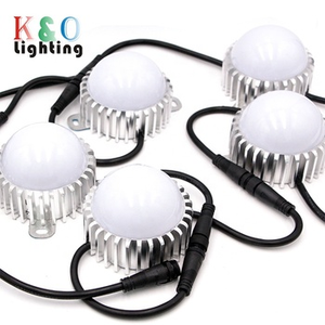 3W DC 24V RGB IP65 150 derece PC seri SPI DMX512 renkli LED piksel ışık bina dekorasyon için - Product Image 6