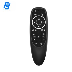 バックライト付きファクトリーボイスエアリモートマウスG10SPro2.4Gワイヤレスミニフライマウス、Android TVボックス用音声入力付き - Product Image 1
