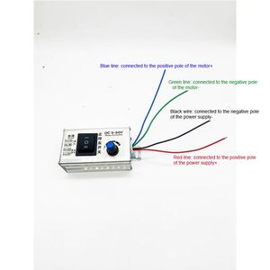 New 20A High-power 120W 775 997 Brushed <strong>DC</strong> <strong>Motor</strong> <strong>Speed</strong> <strong>Controller</strong> CCMG2 Fixed Panel Switch <strong>PWM</strong> <strong>Speed</strong> Control Forward and Reverse - Product Image 4