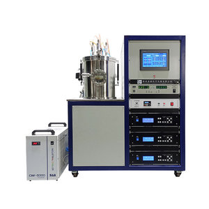 2024 Lab Ganze automatische Programm abscheidung Ni-Nano-Film Drei Ziele Magnetron Sputter ing Coater-System - Product Image 3
