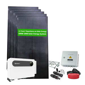 中国制造商成套光伏组件太阳能机组3MW 5MW带MPPT控制器的并网太阳能系统 - Product Image 3