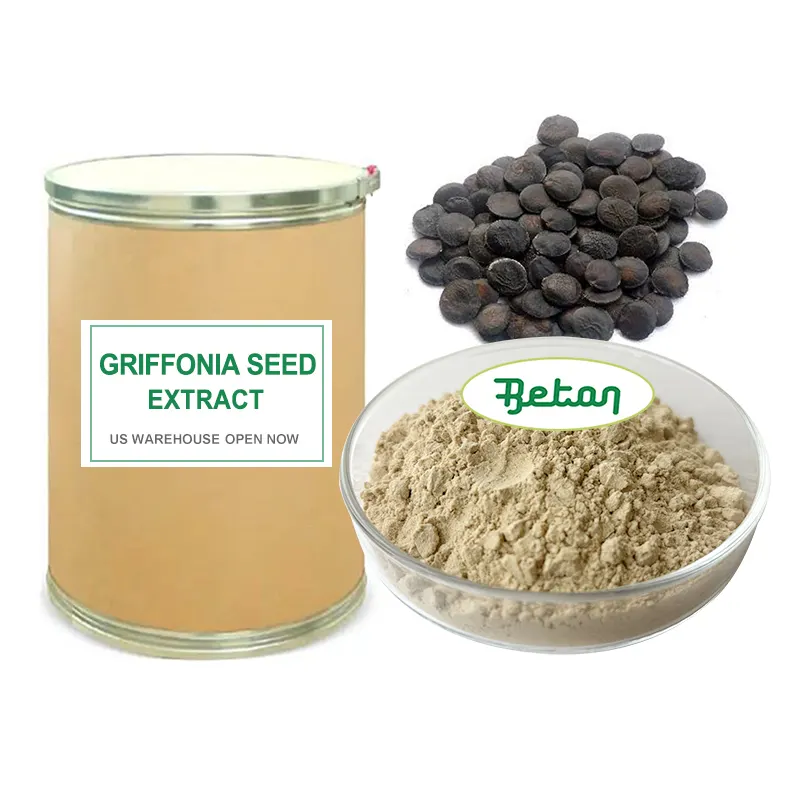 5 idrossitriptofano 5 HTP 5-HTP polvere di 98% 25% estratto di semi di Griffonia 98% 99% 5