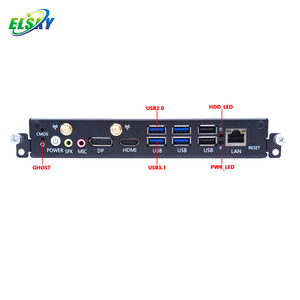 ELSKY Mini Pc Quad Core OPS-MX6900 with Desktop Independent CPU 6/7/8/9th Gen Platform 1151-pin CORE I3 I5 I7 I9 Graphics Card - Product Image 2