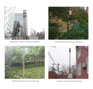 Trạm quan sát thời tiết tự động quan sát các thông số khí tượng như nhiệt độ, độ ẩm xung quanh đồng hồ - Product Image 4