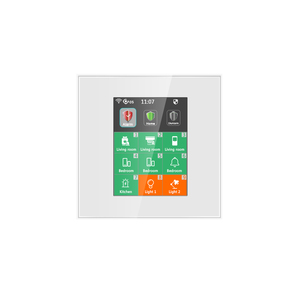 Interruptor WIFI de pared inteligente con alarma táctil LCD L8 de alta calidad con 3 sensores de puerta inalámbricos y 3 detectores de movimiento que funcionan con la aplicación Tuya - Product Image 5
