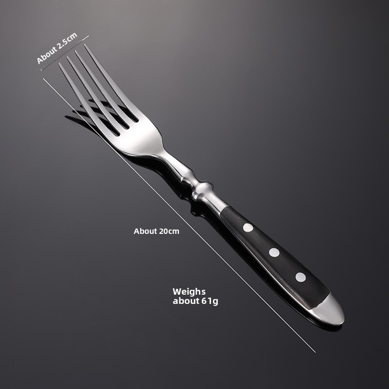 Fourchette de Plat Principal Argentée