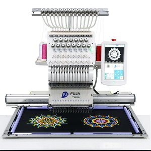 Multi Needles Single Head <strong>Computer</strong> Embroidery Machine High Speed Multi Function Hat T-shirt Garment Embroidery Machine 15 Colors - Product Image 5
