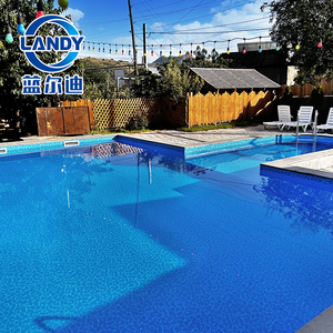 Lót hồ bơi PVC Landy Mosaic, chống tia UV, chịu được clo, chất liệu vinyl, dành cho hồ bơi trên mặt đất - Product Image 2