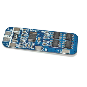 PW-3S-10A 3S 20A 11.1V 12V 12.6V BMS โมดูล li-ion ที่ชาร์จแบตเตอรี่ลิเธียมโมดูลบอร์ดป้องกัน PCB - Product Image 3