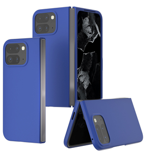 เคสโทรศัพท์มือถือ PC แบบแข็งสีด้านแท้ป้องกันเต็มรูปแบบสำหรับ Google Pixel 9 10 Pro พับได้ - Product Image 5