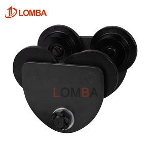 Customizable OEM Parts 1t to 20t Beam Trolley Hand Pull Four-Wheel Trolleys &amp; Hoists Manual <strong>Cart</strong> with Four-Wheel Wheel - Product Image 2