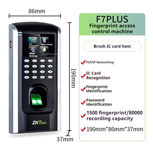 ZKT controllo di accesso autonomo biometrico tempo di registrazione dell'impronta digitale dipendente presenza macchina lettore di schede a colori