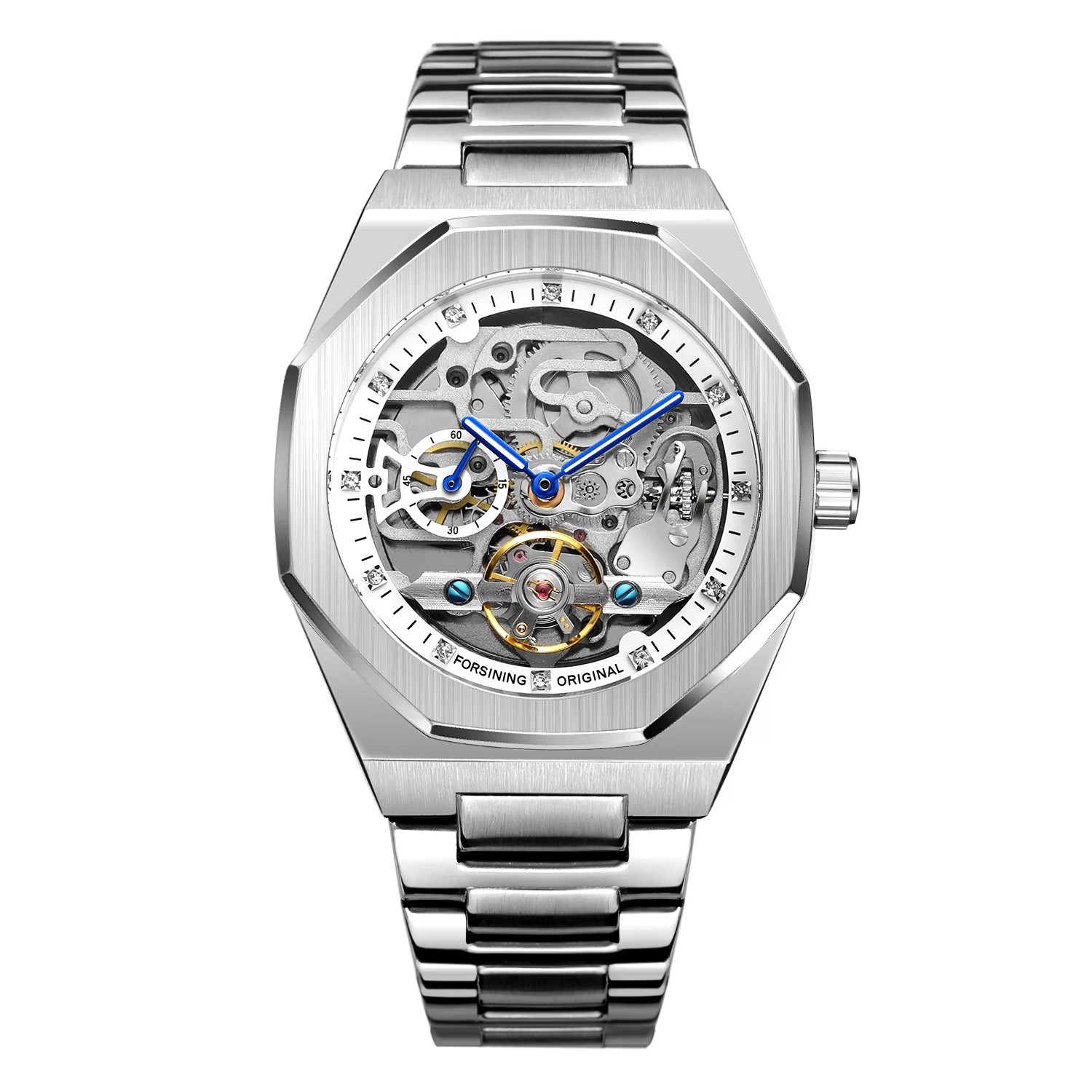 Silver white
