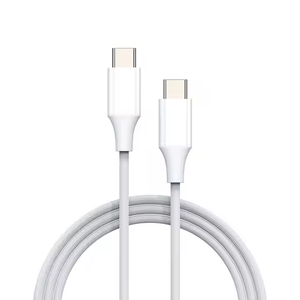 Fabrik preis Typ c bis Typ C Lade datenkabel PD 60W Telefon ladekabel Schnell ladung mit 1m/1,5 m/2m Micro-USB-Kabel Weiß - Product Image 2