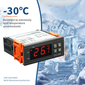 Controlador de temperatura electrónico del termostato digital de 12V CC de para incubadora con refrigeración y calefacción - Product Image 3