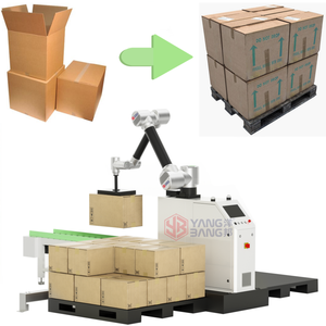 YB-MD20 High Quality Full <strong>Automatic</strong> <strong>Robot</strong> Palletizer Paper Box <strong>Machine</strong> Carton Robotic Case <strong>Robot</strong> Palletizing <strong>System</strong> - Product Image 1